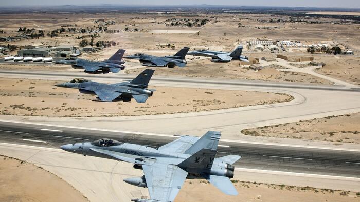 NextImg:US Deploys F-16 Squadrons To Persian Gulf To 'Protect Ships' From Iranian Seizures