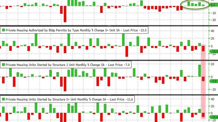 NextImg:US Housing Starts, Permits Plunged In June; Rental Unit Apps Collapse
