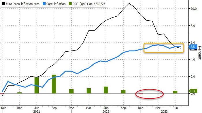 NextImg:Euro-Zone Bounces Back From Economic Stagnation But Core Inflation Remains 'Sticky'