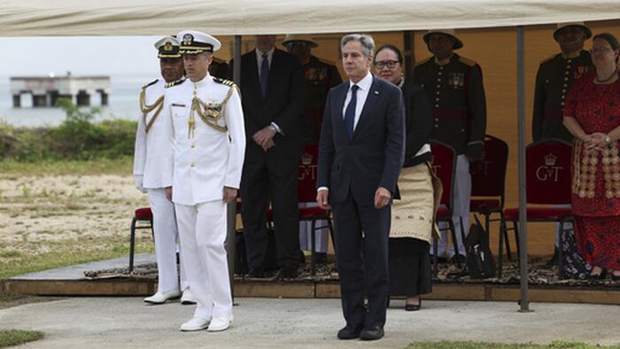 NextImg:Blinken Slams China As 'Predatory' & 'Problematic' In Tonga Visit