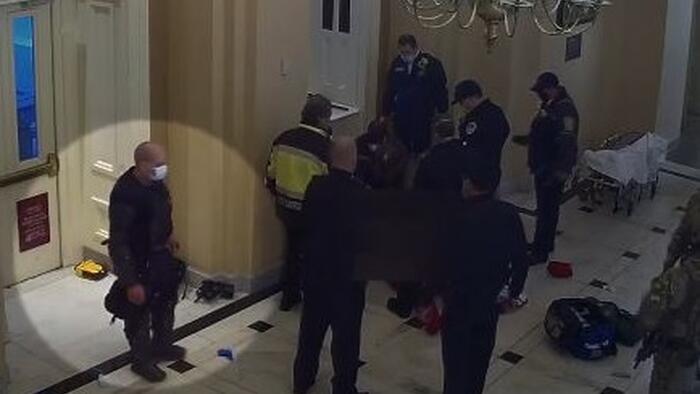 NextImg:New J6 Video Suggests Capitol Police Officer Lied 'Repeatedly' About Injuries: Julie Kelly