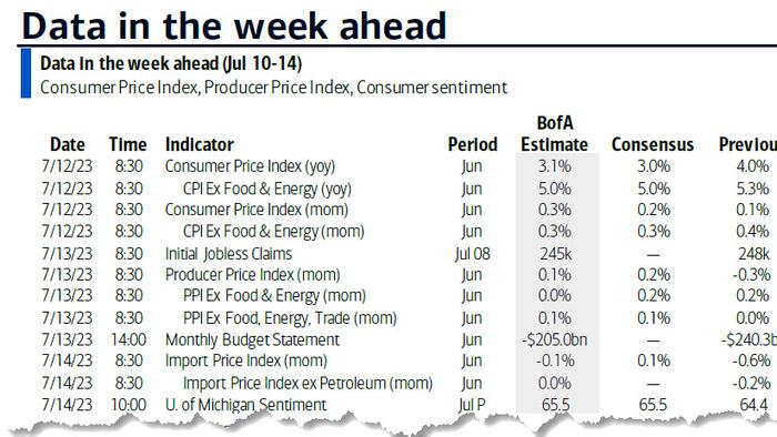 NextImg:Key Events This Busy Week: 9 Fed Speakers, Q2 Earnings Season Begins And All Eyes On CPI