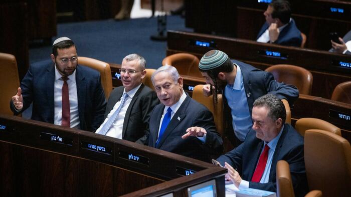 NextImg:Lawmakers Pass Key Part Of Netanyahu's Sweeping Judicial Overhaul As Protesters Seek To Blockade Knesset