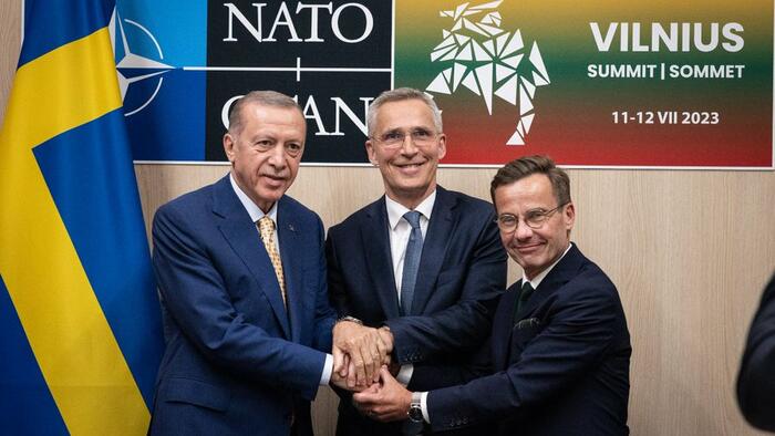 NextImg:Turkey Suddenly Agrees To Advance Sweden's NATO Bid