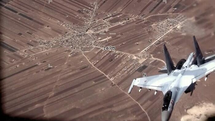 NextImg:US Reaper Drone "Severely Damaged" By Russian Jet Intercept Over Syria