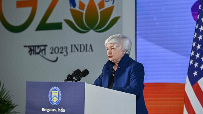 NextImg:G20 Meeting In India Ends Without Communiqué, Division On Ukraine, Despite Yellen Pleading Redoubled Support