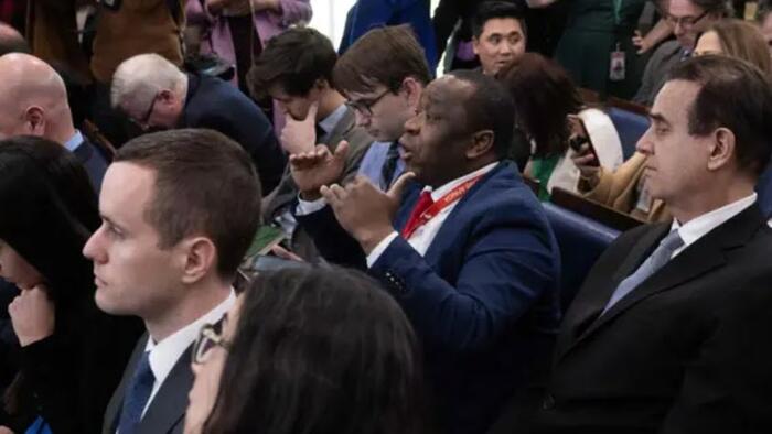 NextImg:African Journalist Simon Ateba Suing White House For Alleged Discrimination