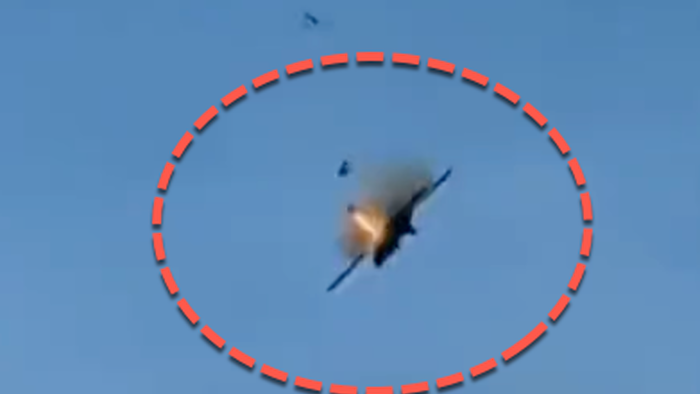 NextImg:Soviet-Era MiG 23 Fighter Jet Crashes At Michigan Air Show, Hits Apartment Building Complex