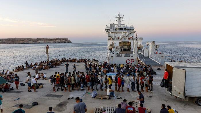 NextImg:Italian PM Meloni Under Fire As Illegal Immigration Soars To New Highs