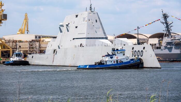 NextImg:US Navy's "Death Star" Destroyer Prepares For Hypersonic Weapon Installation