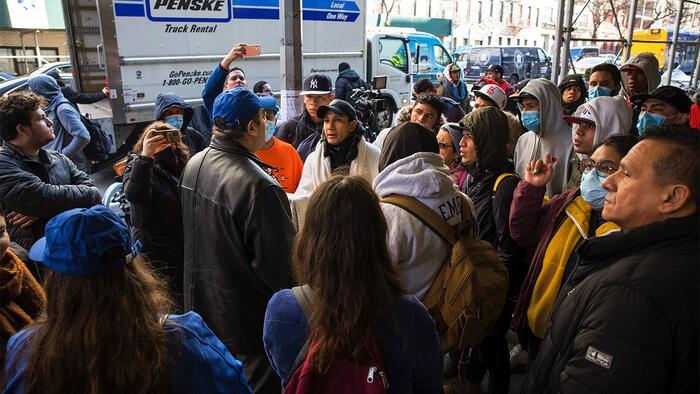 NextImg:Democrats Beg Biden To Declare Emergency As Illegal Immigrants Flood NYC