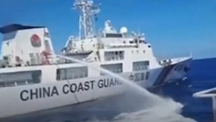 NextImg:Philippines Accuses China Of Firing Water Cannon At Its Ships, Summons Ambassador