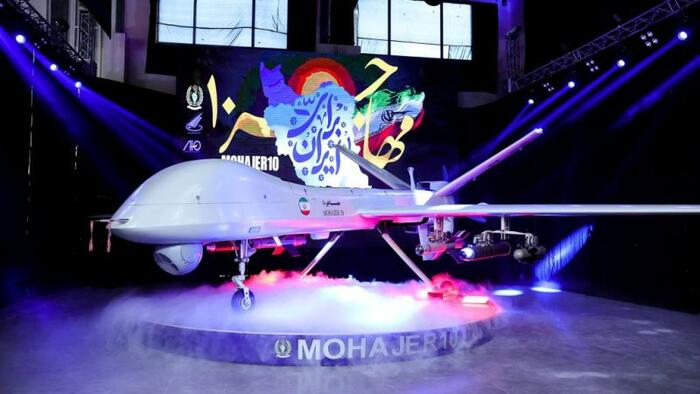 NextImg:Iran Unveils New Drone Rivaling US MQ-9 Reaper & Capable Of Reaching Israel