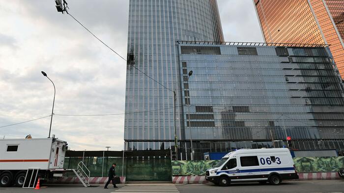 NextImg:Watch: Drone Smashes Into Central Moscow As Attacks Become Daily