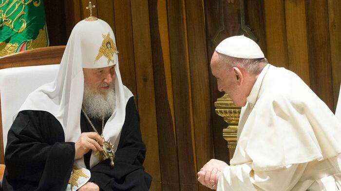 NextImg:Pope Francis Angers West By Telling Young Russians 'Never Forget' Their Great Heritage