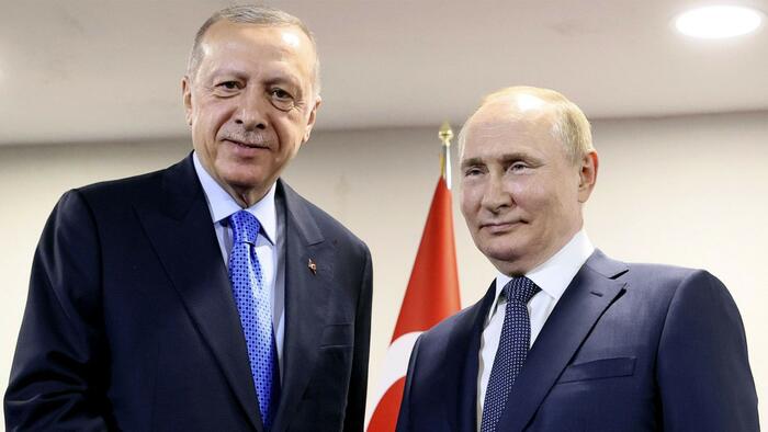 NextImg:Putin To Visit Turkey, Erdogan Urges Grain Deal Renewal As "Bridge For Peace"