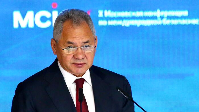 NextImg:Ukraine's Military Resources Are "Almost Exhausted", Russian Defense Chief Says