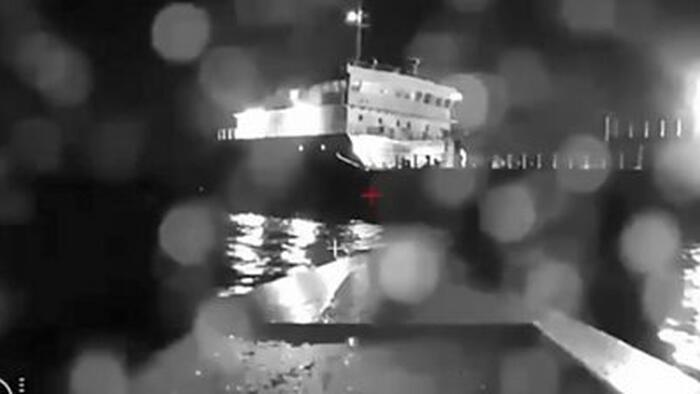 NextImg:Russian Tanker Hit By Ukrainian Sea Drones, Likely With Help From US Intelligence
