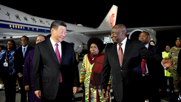 NextImg:Xi Arrives In South Africa With A Message Urging BRICS To Become Geopolitical Rival To G7