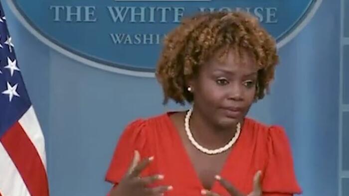 NextImg:Press Secretary's Lies Immediately Exposed After Claim Biden "Has Done More To Secure The Border Than Anybody Else"