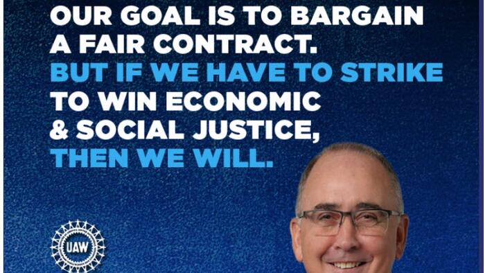 NextImg:UAW President Has "Only One True Enemy, Multibillion Dollar Corporations"