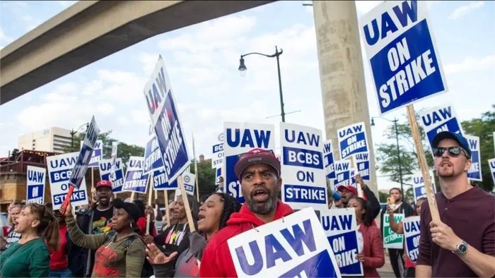 NextImg:UAW Boss Warns "Strikes Will Expand" Friday If Automakers Fail To Make "Substantial Progress" In Labor Talks