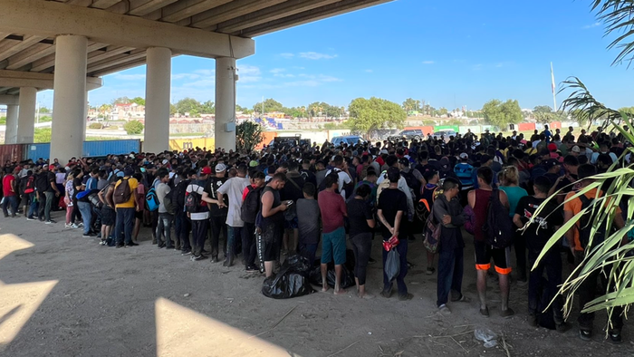NextImg:Texas Declares 'Invasion' As 10s Of 1000s Illegally Cross Southern Border