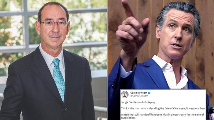NextImg:Gov. Newsom Attacks Federal Judge As Child-Killing, Extremist, Right-Wing Zealot Owned By The NRA
