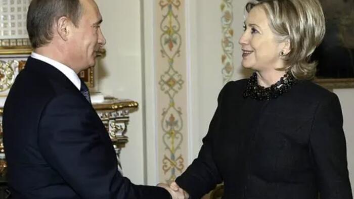 NextImg:"He'll Do It Again": Hillary Clinton Claims Putin Will Interfere In 2024 Election