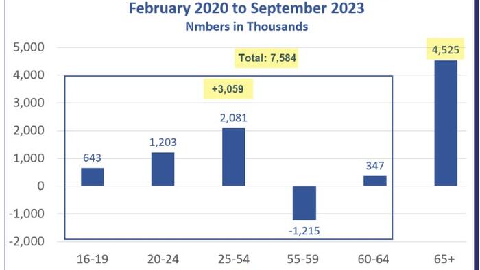 NextImg:60% Of US Population Growth Since The Pandemic Is Age 65+