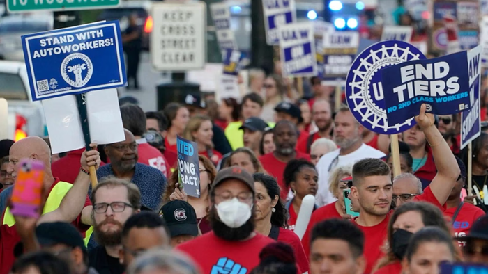 NextImg:UAW Boss Set To Announce 'Expanded Strikes' At Detroit Automakers If No Progress Made By Friday