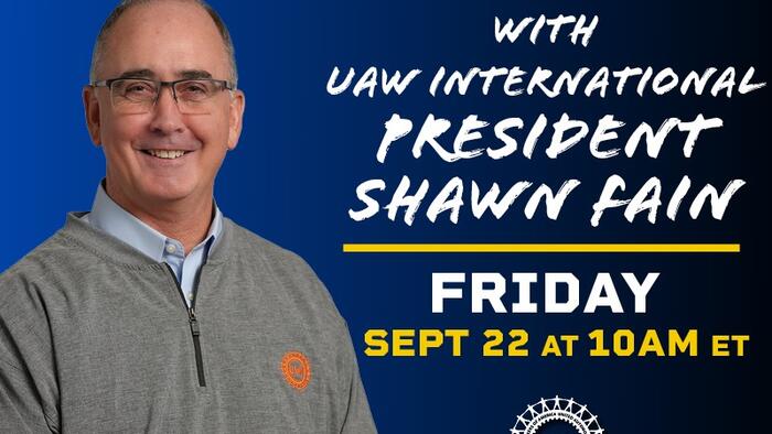 NextImg:UAW Boss To Address Members Amid Stalled Negotiations; Strikes Likely to Expand Across Auto Plants