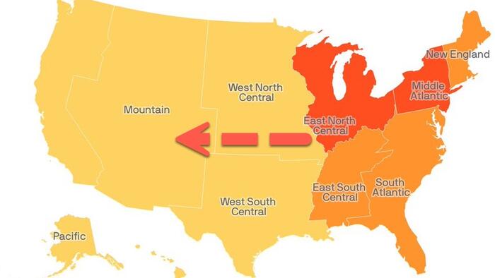 NextImg:Map Of 'Zombie Drug' Tsunami Consuming America 