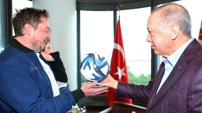 NextImg:Musk Considers Saudi Arabia, Meets Erdogan About Potential Tesla Factory In Hunt For New Locations