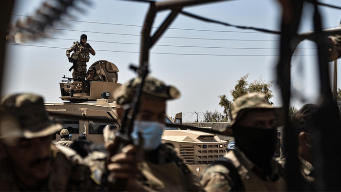 NextImg:US Occupation Forces Impose Curfew Over Eastern Syria Amid Unrest