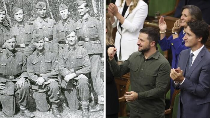 NextImg:Zelenskyy, Trudeau Honor Actual 3rd Reich Nazi With Standing Ovation