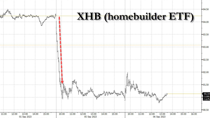 NextImg:Goldman Clients Freaked Out By Tumbling Homebuilders; Here's What Caused It
