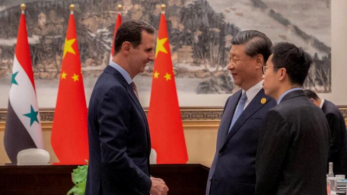 NextImg:Xi, Assad Launch China-Syria Strategic Partnership Based On Belt & Road Initiative