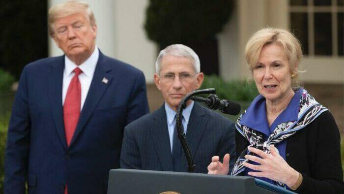 NextImg:Trump Lockdown Tyrant Does 180, Says No New Mask Mandates