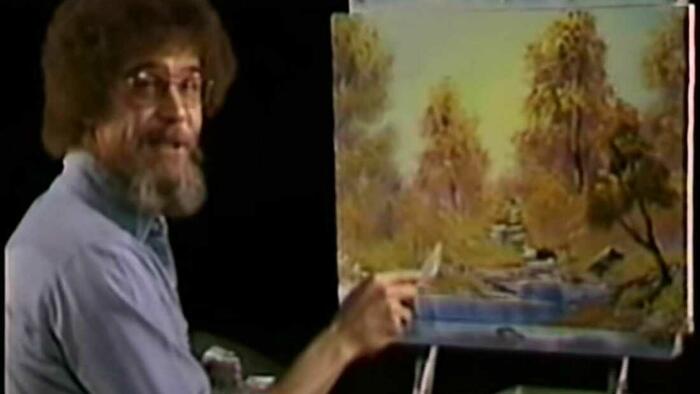 NextImg:Happy Little Money Tree? Bob Ross 'Rookie Card' Painting Goes On Sale For Nearly $10 Million