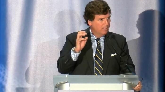 NextImg:Watch: Tucker Carlson Spits Fire In Anti-Abortion Speech