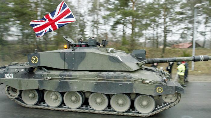 NextImg:British Challenger 2 Tank Destroyed In Combat For First Time, Ukraine Footage Shows