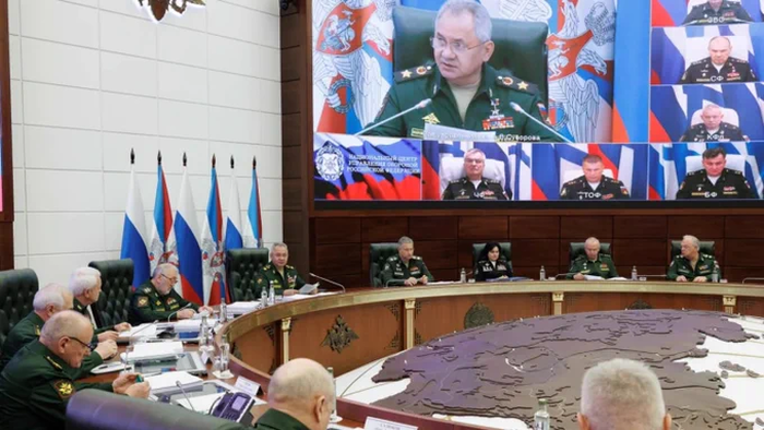 NextImg:Russian Black Sea Commander Seen In Video The Day After Ukraine Said It Killed Him