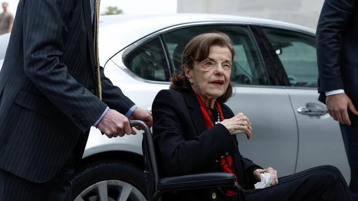 NextImg:Senator Dianne Feinstein Dead At 90