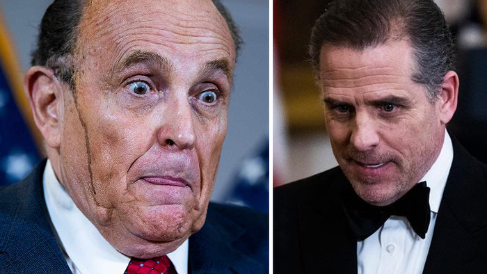 NextImg:Hunter Biden Sues Giuliani For 'Hacking' His Abandoned Laptop
