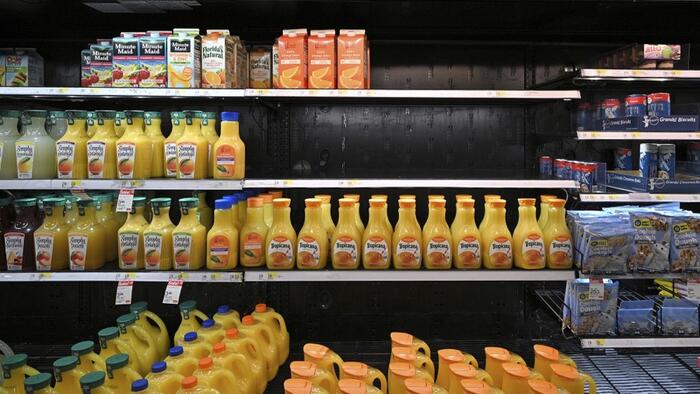 NextImg:US Orange Juice Prices Hit Record Highs As Supplies Tumble To 1968 Lows