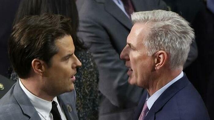 NextImg:Are House Conservatives Trying To Force McCarthy Out Via Shutdown?