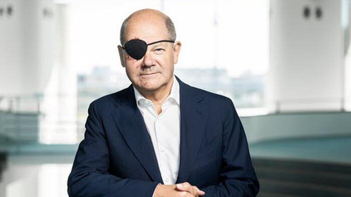 NextImg:When Even Germany's Chancellor Looks Like Blofeld