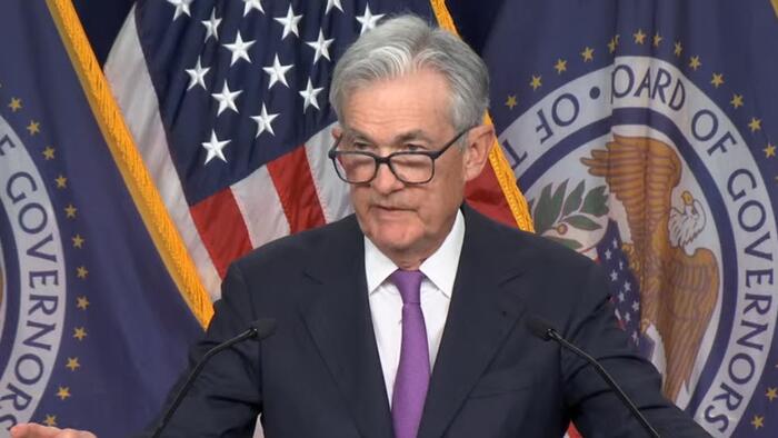 NextImg:Wall Street Reacts To The Fed's "Confused" 2024 Hawkish Shock