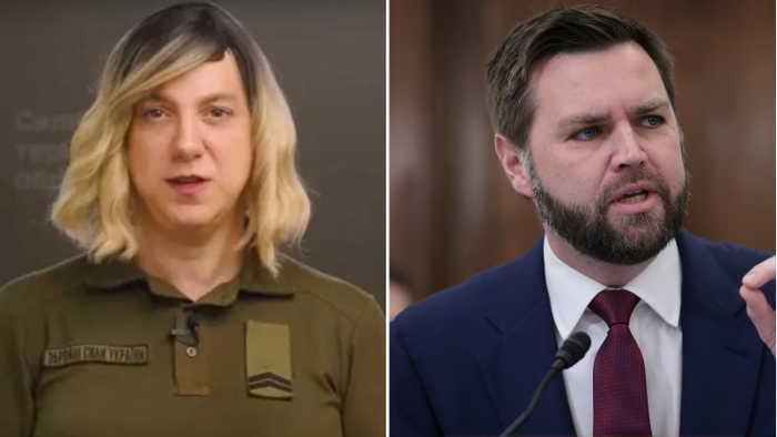 NextImg:Ukraine's American Trans Spox Picks A Fight With US Senator J.D. Vance